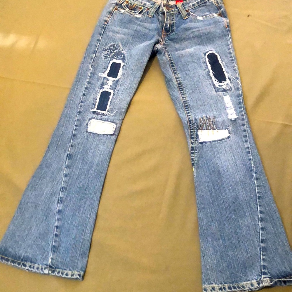 VANILLA ⭐️Jeans. Distressed,  boot cut Jeans